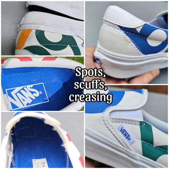 Sneakers VANS 59 Deck Club Blanc/66 Sail Shoe Size 7 White Primary Color Slip On - Picture 9 of 13